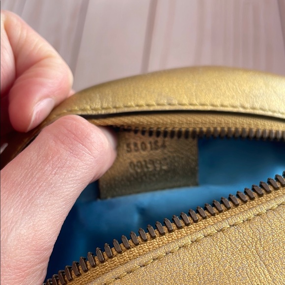 Gucci Pink and Gold Crossbody Bag - Picture 8 of 9